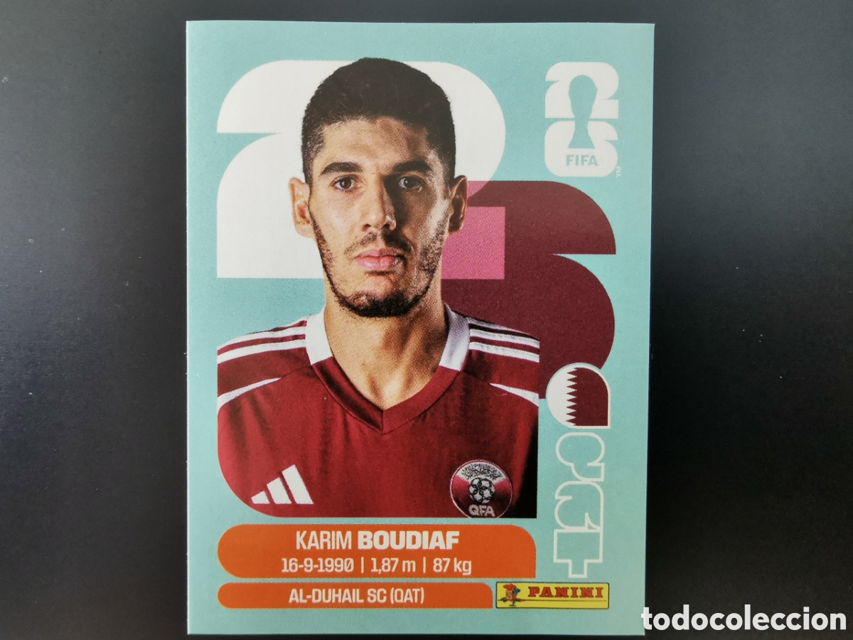 Cromos de f&uacute;tbol: Cromo QAT 10 - Mundial FIFA World Cup 2026 Panini QAT10