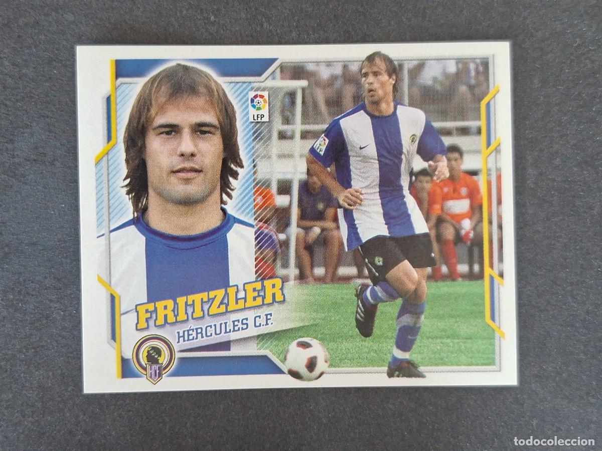 Cromos de f&uacute;tbol: L4 FRITZLER HERCULES C. F. FICHAJE 21 LIGA ESTE 2010 2011 10 11 NUNCA PEGADO SIN PEGAR