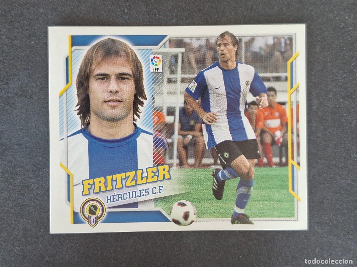 Cromos de f&uacute;tbol: L4 FRITZLER HERCULES C. F. FICHAJE 21 LIGA ESTE 2010 2011 10 11 NUNCA PEGADO SIN PEGAR