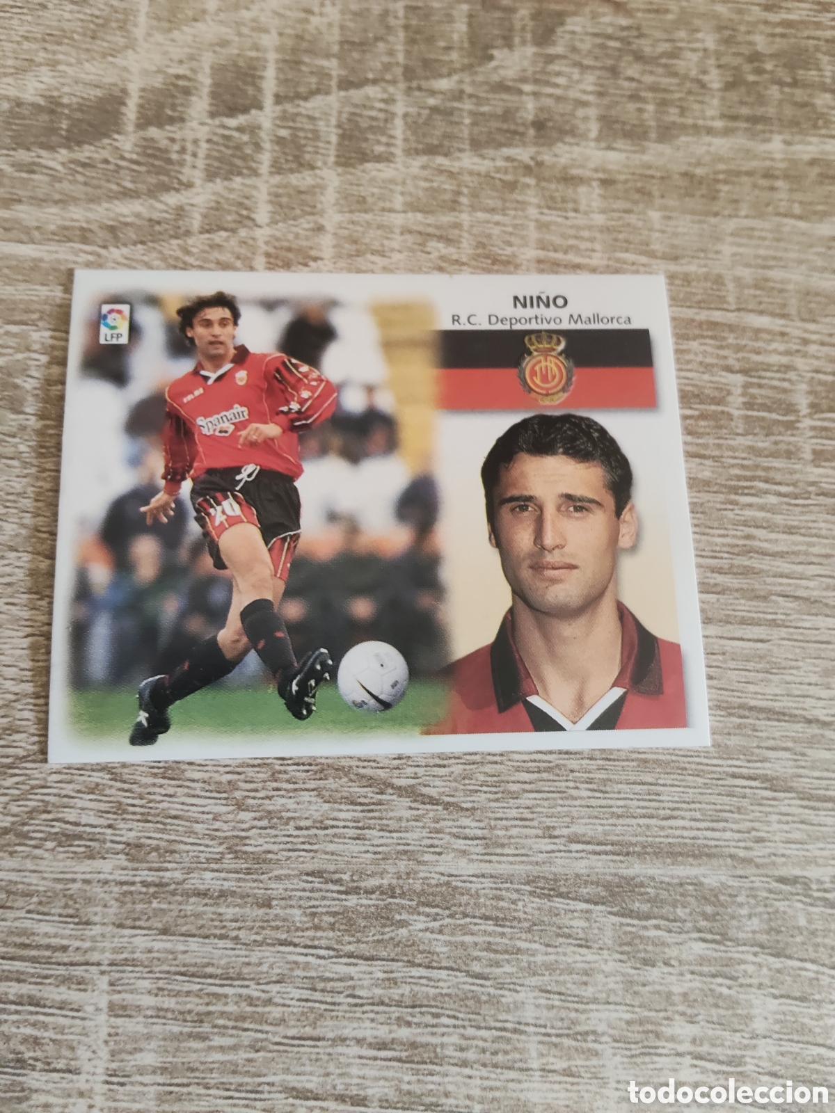 Cromos de f&uacute;tbol: Ni&ntilde;o Mallorca liga 1999 2000 99 00 ediciones este