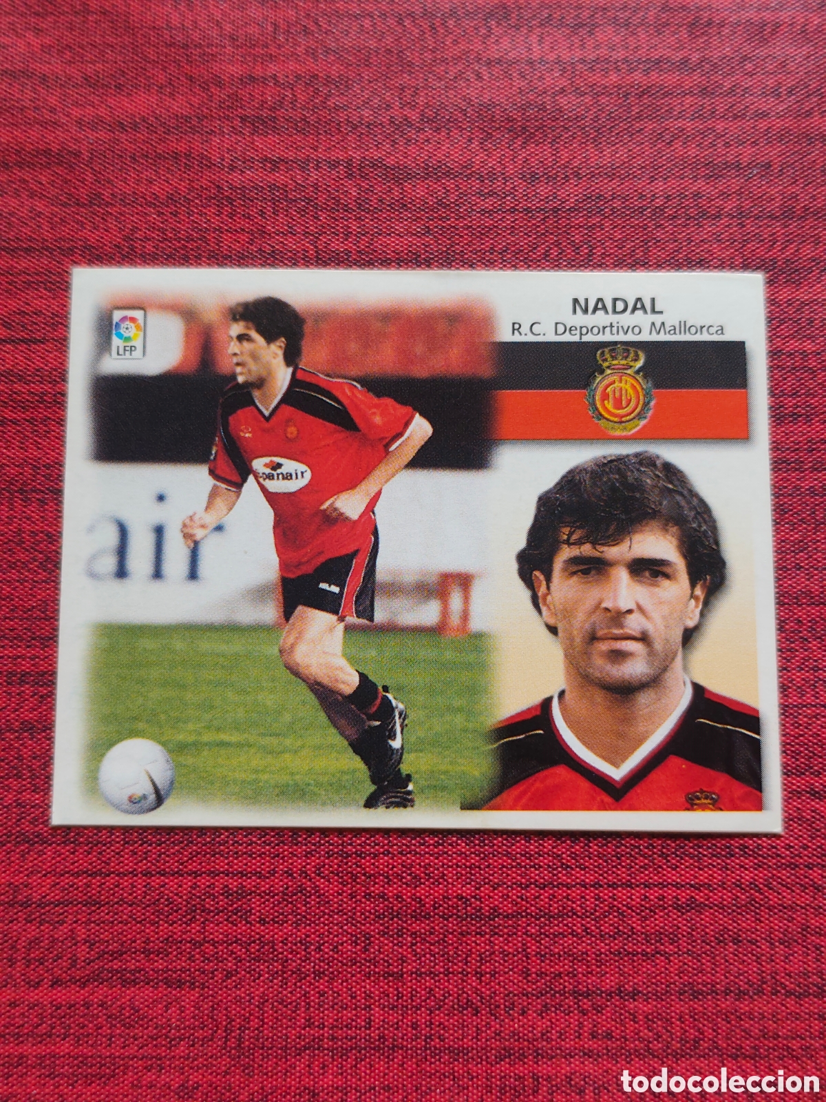 Cromos de f&uacute;tbol: FICHAJE 23 BIS NADAL REAL MALLORCA EDICIONES ESTE 1999 2000