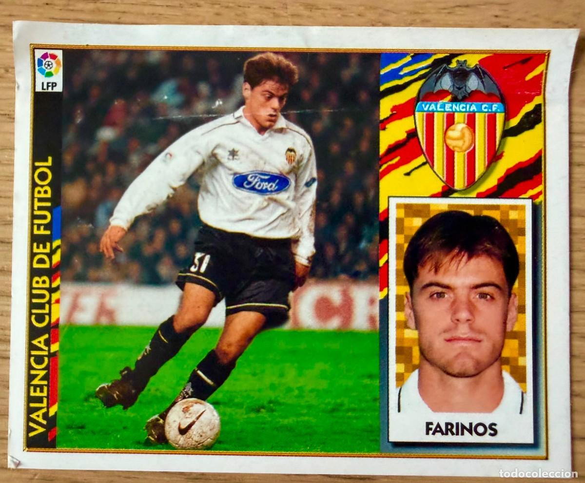 Cromos de f&uacute;tbol: FARINOS VALENCIA 97 98 1997 1998 LIGA EDICIONES ESTE VENTANILLA STICKER