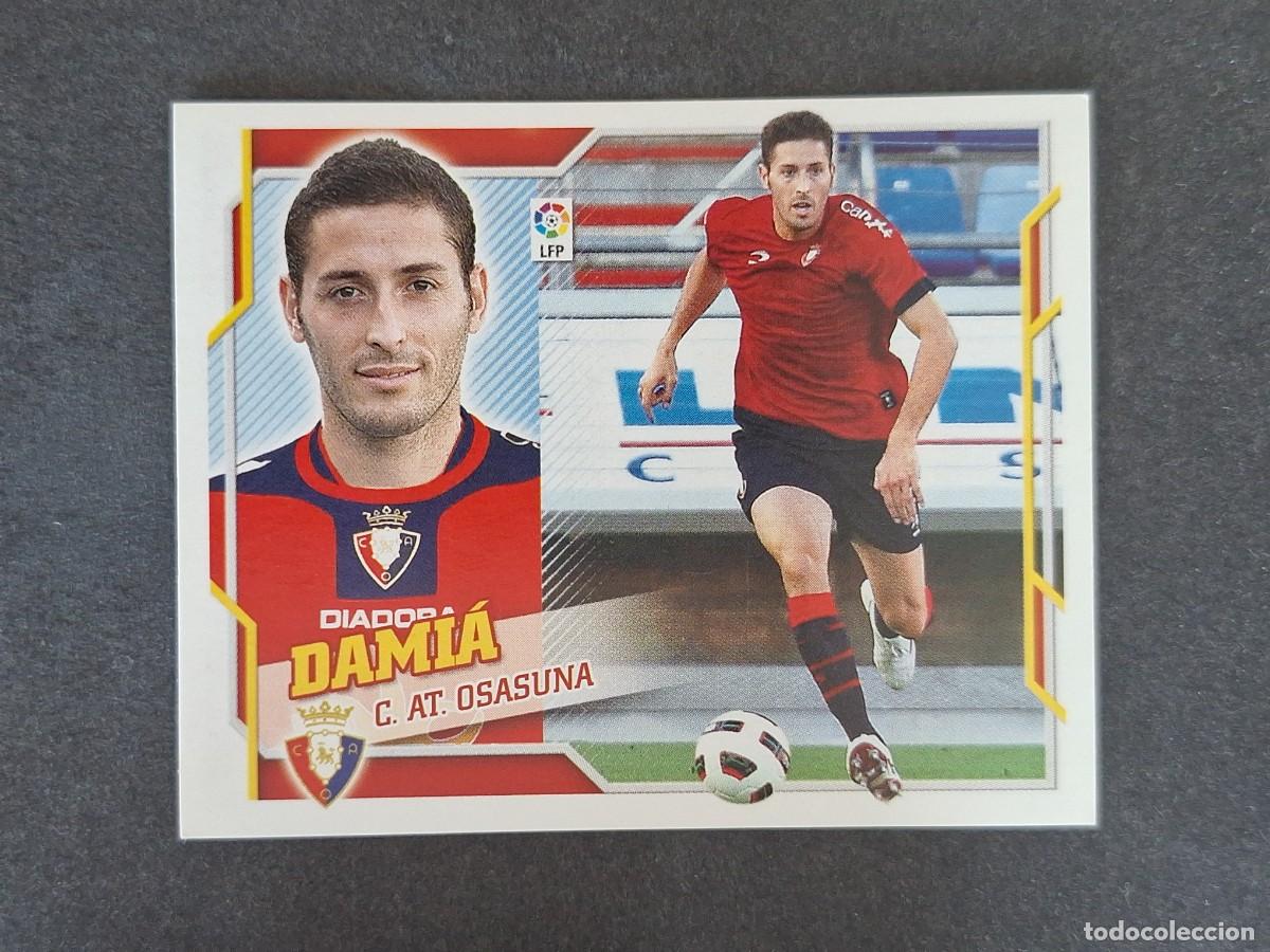 Cromos de f&uacute;tbol: L4 DAMIA C. A. OSASUNA FICHAJE 24 LIGA ESTE 2010 2011 10 11 NUNCA PEGADO SIN PEGAR