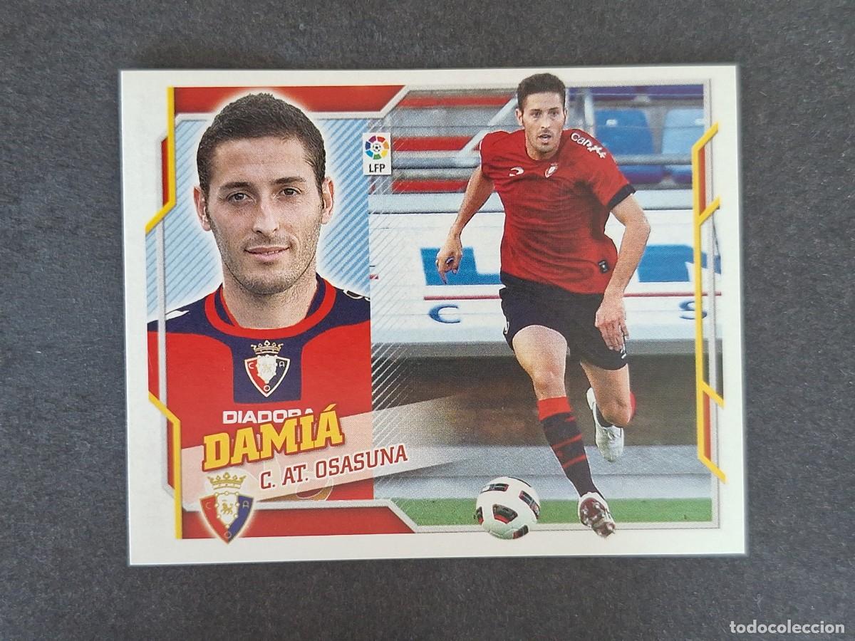 Cromos de f&uacute;tbol: L4 DAMIA C. A. OSASUNA FICHAJE 24 LIGA ESTE 2010 2011 10 11 NUNCA PEGADO SIN PEGAR