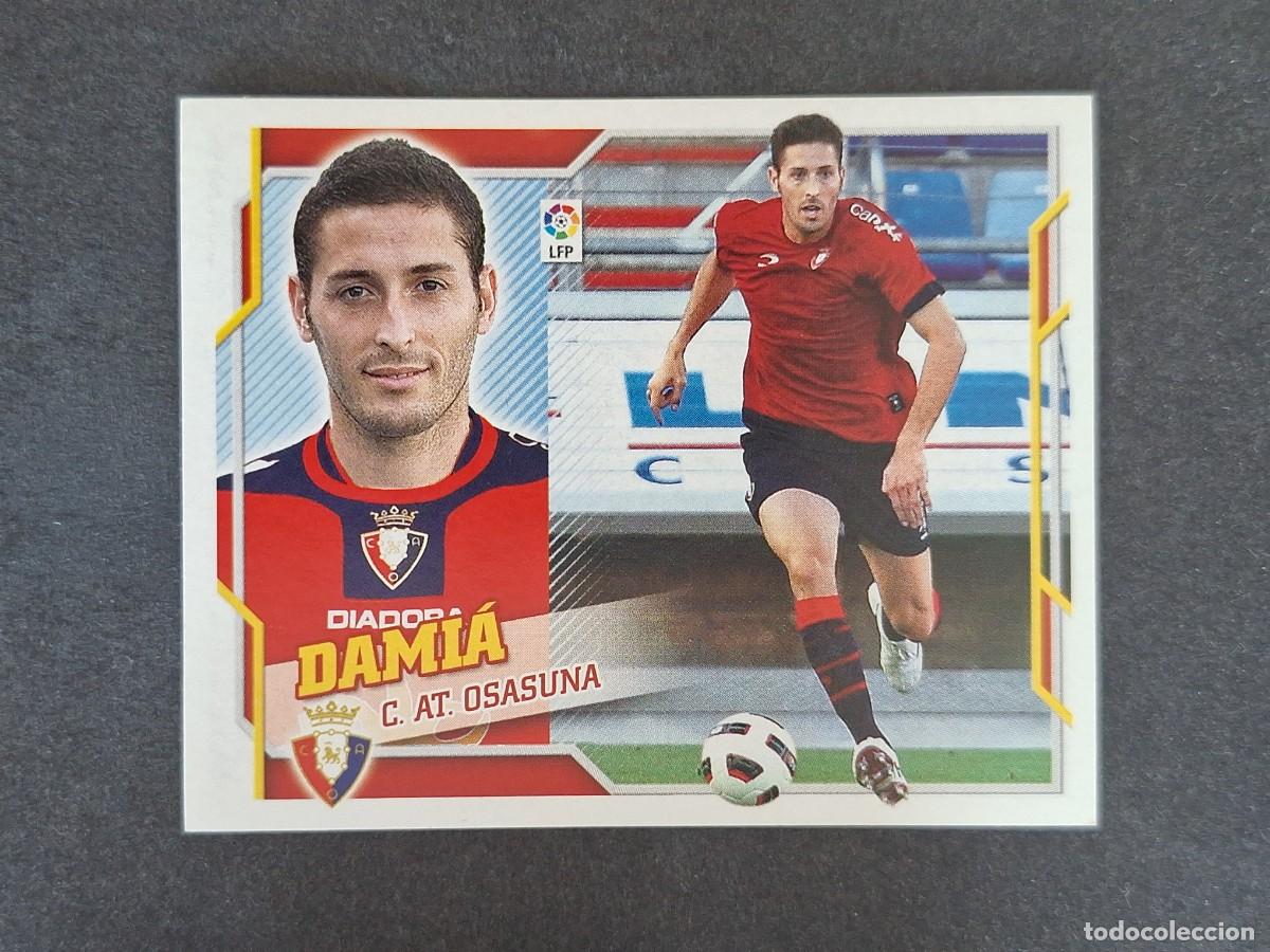 Cromos de f&uacute;tbol: L4 DAMIA C. A. OSASUNA FICHAJE 24 LIGA ESTE 2010 2011 10 11 NUNCA PEGADO SIN PEGAR