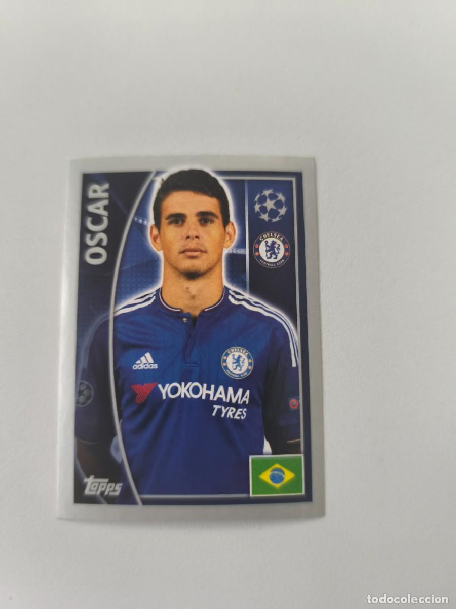 Cromos de f&uacute;tbol: STICKERS CHAMPIONS LEAGUE 16 17 2016 2017 TOPPS OSCAR CHELSEA 458 CJU
