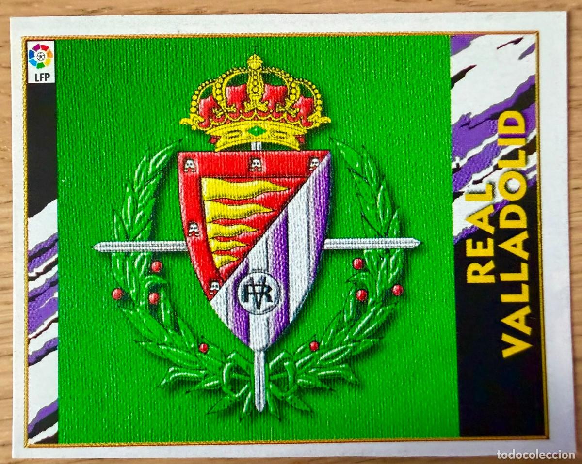Cromos de f&uacute;tbol: ESCUDO VALLADOLID 97 98 1997 1998 LIGA EDICIONES ESTE RECORTADO STICKER