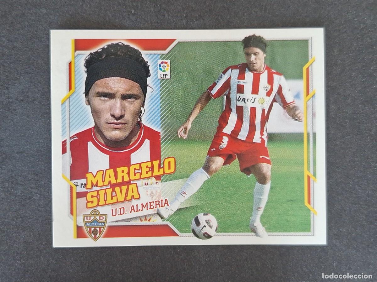 Cromos de f&uacute;tbol: L4 MARCELO SILVA U. D. ALMERIA FICHAJE 25 LIGA ESTE 2010 2011 10 11 NUNCA PEGADO SIN PEGAR