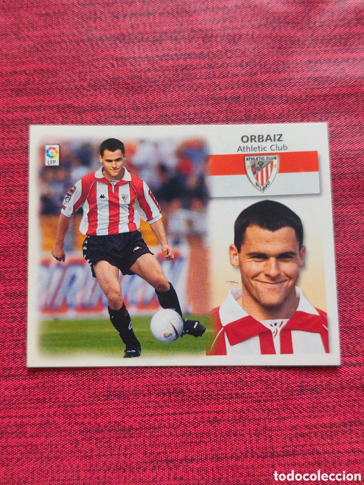 Cromos de f&uacute;tbol: FICHAJE 3 ORBAIZ ATHLETIC BILBAO EDICIONES ESTE 1999 2000