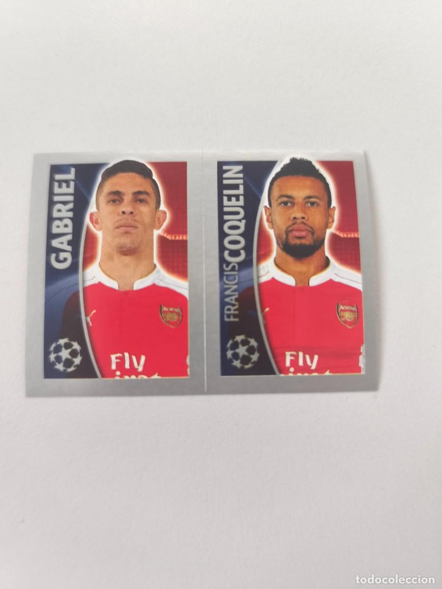 Cromos de f&uacute;tbol: STICKERS CHAMPIONS LEAGUE 16 17 2016 2017 TOPPS GABRIEL FRANCIS COQUELIN BENFICA 405 CJU