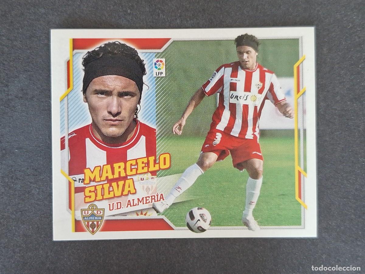 Cromos de f&uacute;tbol: L4 MARCELO SILVA U. D. ALMERIA FICHAJE 25 LIGA ESTE 2010 2011 10 11 NUNCA PEGADO SIN PEGAR