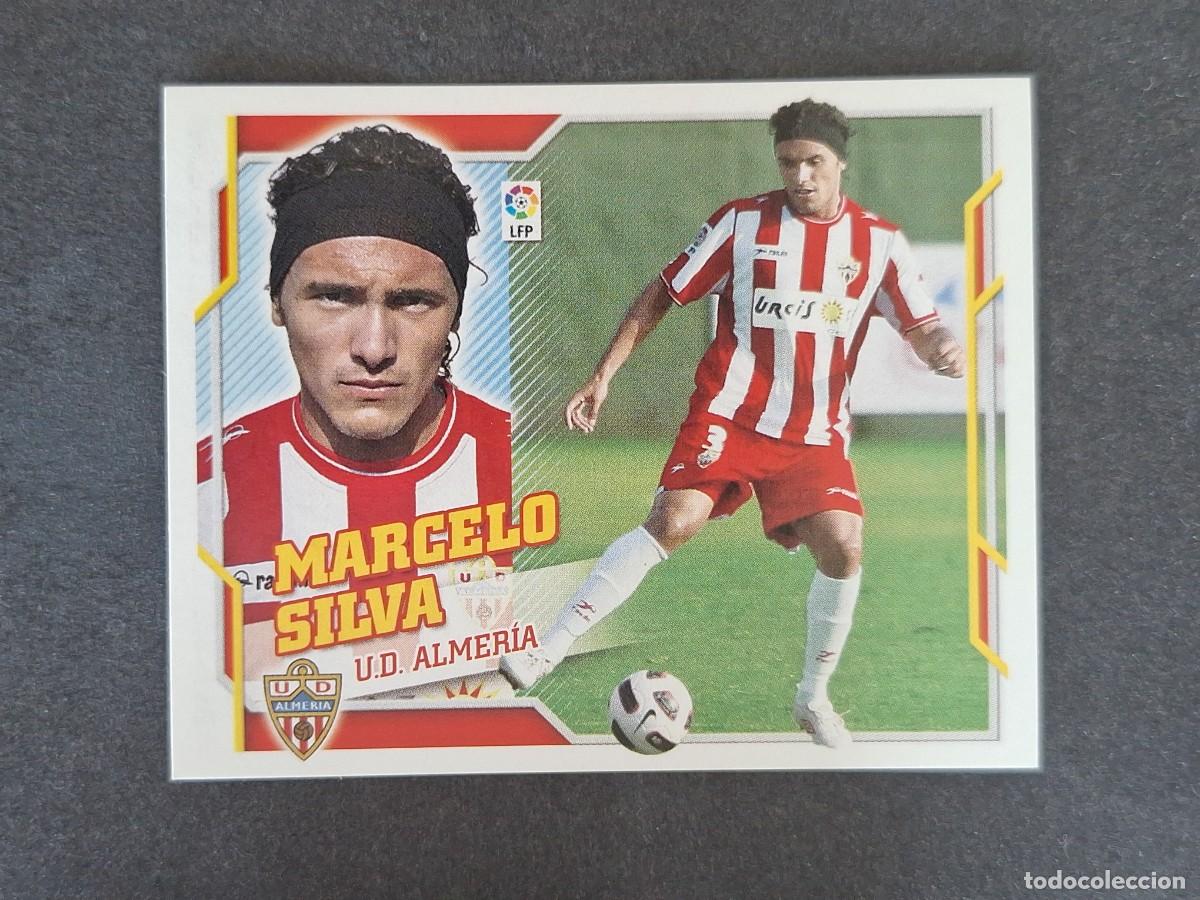 Cromos de f&uacute;tbol: L4 MARCELO SILVA U. D. ALMERIA FICHAJE 25 LIGA ESTE 2010 2011 10 11 NUNCA PEGADO SIN PEGAR