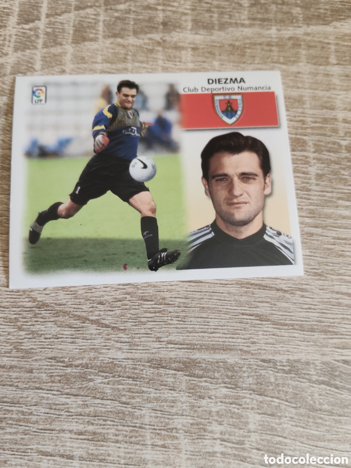 Cromos de f&uacute;tbol: Diezma Numancia liga 1999 2000 99 00 ediciones este