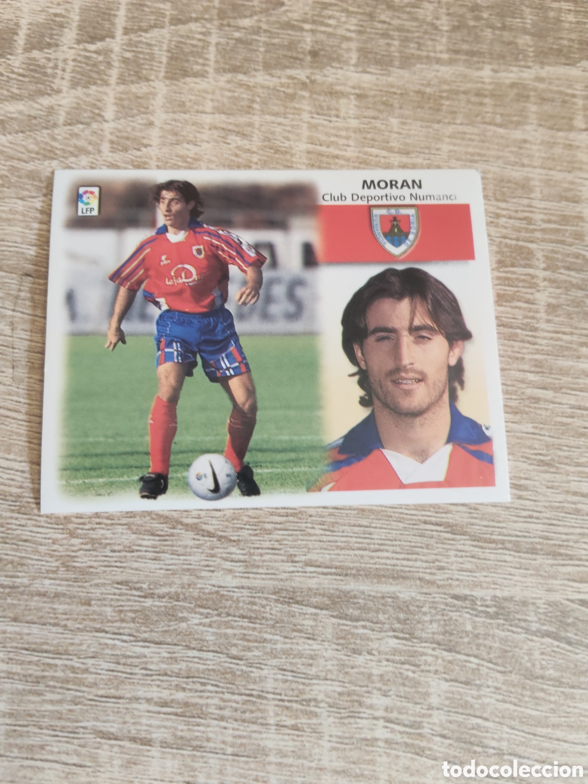 Cromos de f&uacute;tbol: Moran Numancia liga 1999 2000 99 00 ediciones este