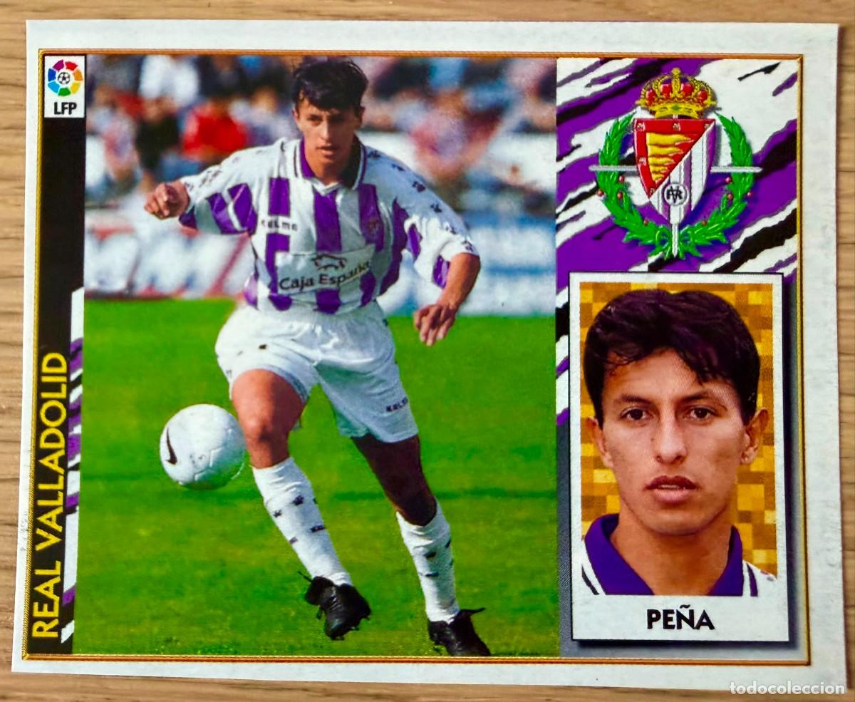 Cromos de f&uacute;tbol: PE&Ntilde;A VALLADOLID 97 98 1997 1998 LIGA EDICIONES ESTE RECORTADO STICKER
