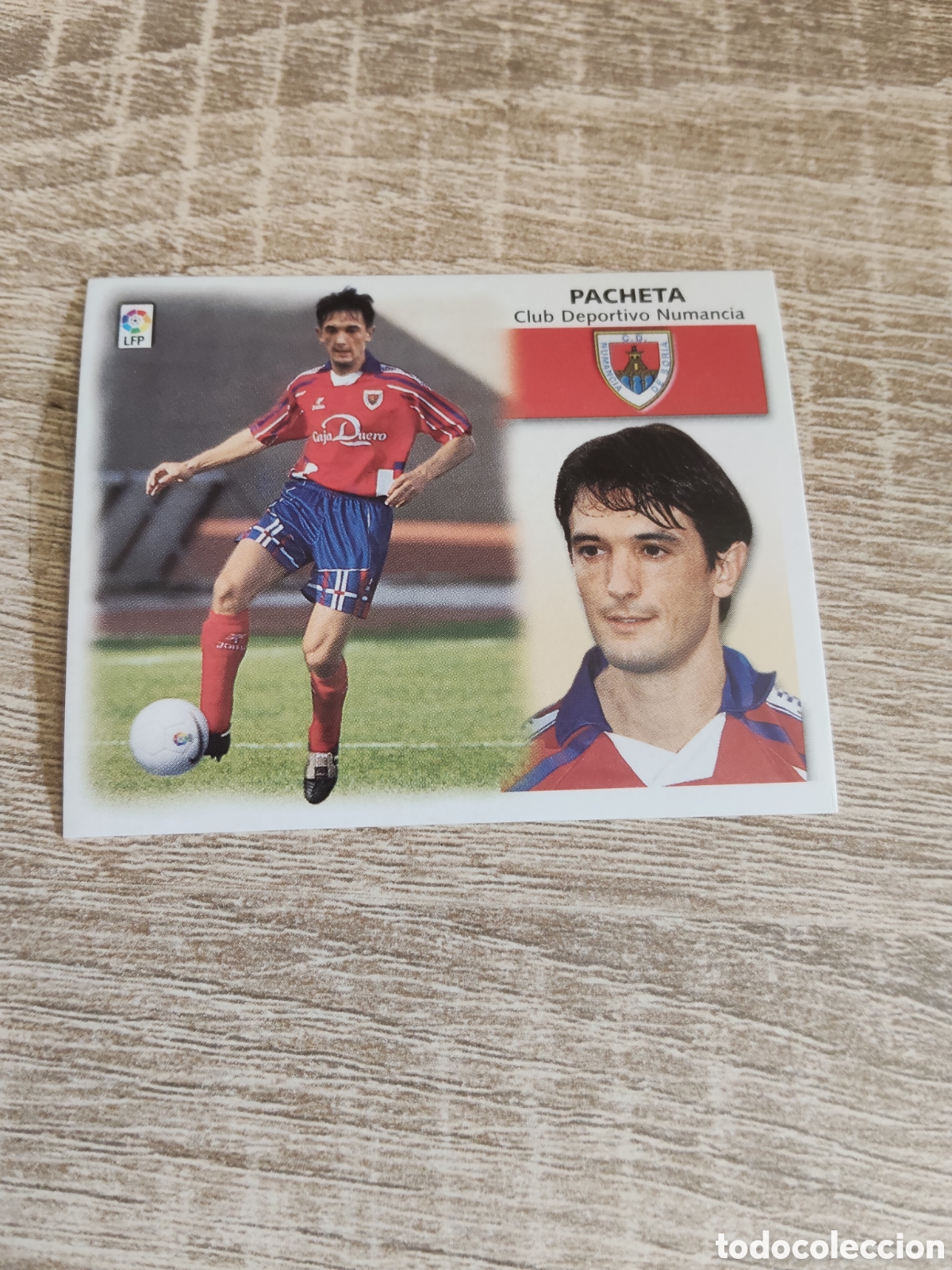 Cromos de f&uacute;tbol: Pacheta Numancia liga 1999 2000 99 00 ediciones este
