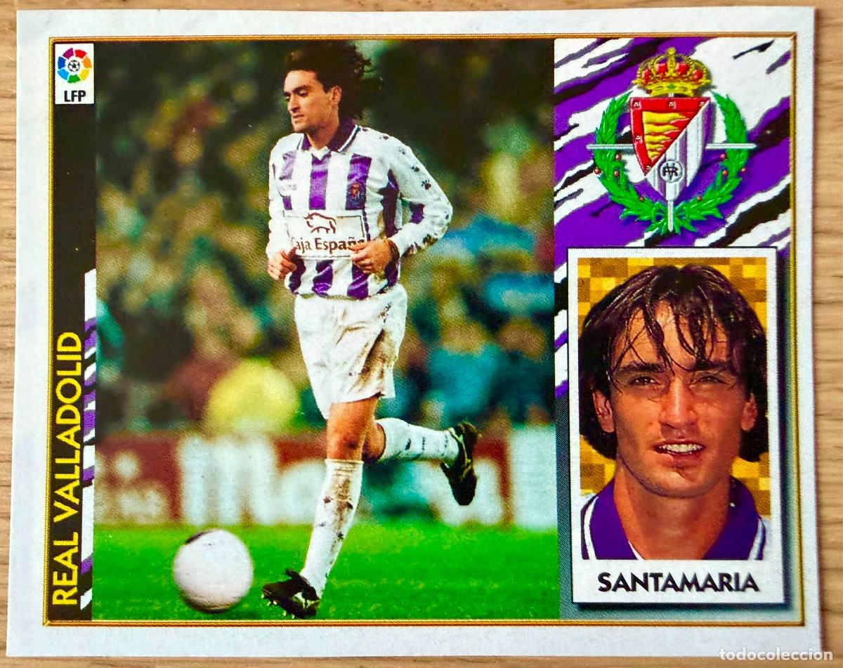 Cromos de f&uacute;tbol: SANTAMARIA VALLADOLID 97 98 1997 1998 LIGA EDICIONES ESTE RECORTADO STICKER