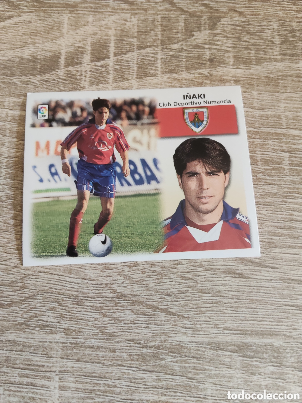 Cromos de f&uacute;tbol: I&ntilde;aki Numancia liga 1999 2000 99 00 ediciones este