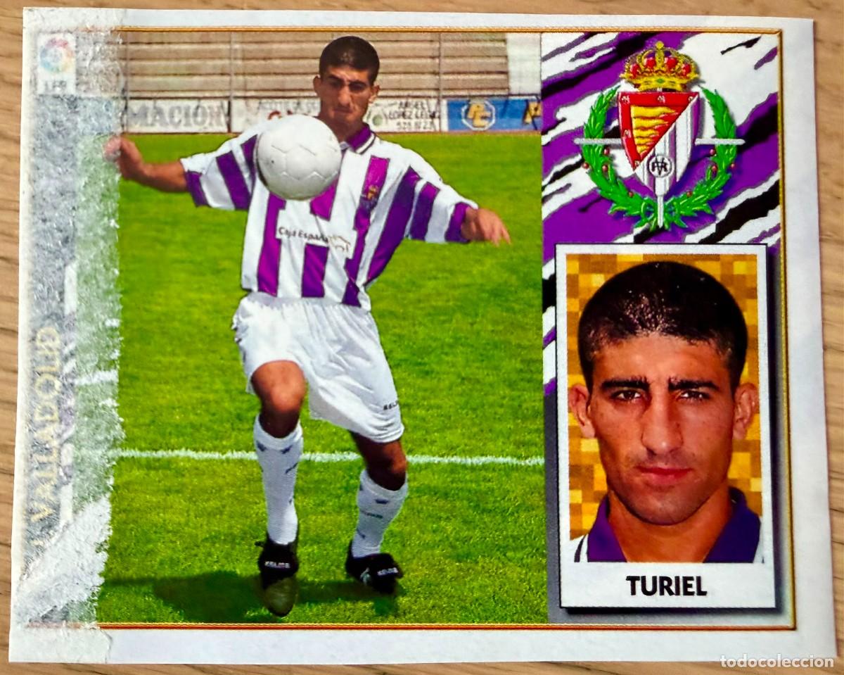 Cromos de f&uacute;tbol: TURIEL VALLADOLID 97 98 1997 1998 LIGA EDICIONES ESTE RECORTADO STICKER