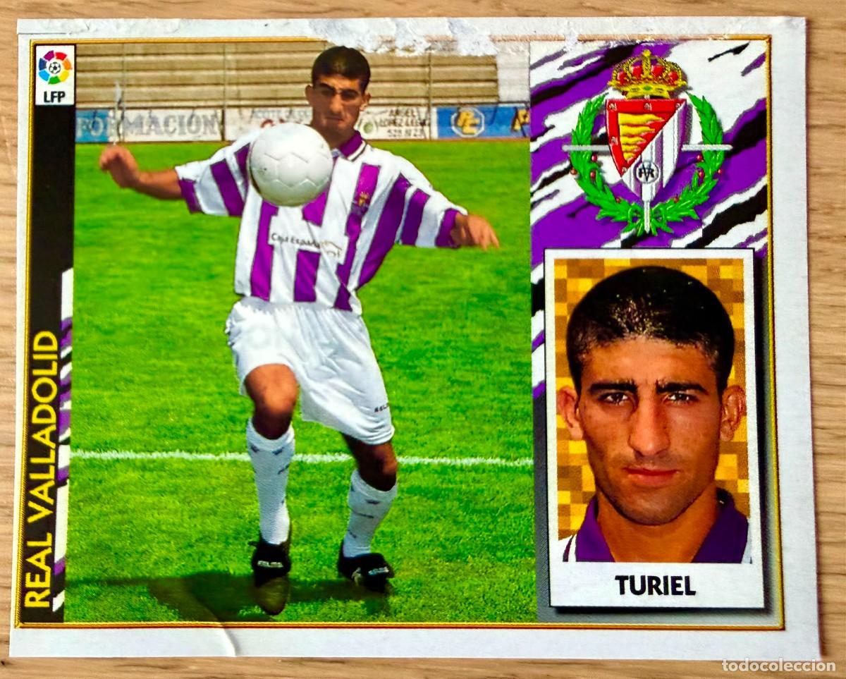 Cromos de f&uacute;tbol: TURIEL VALLADOLID 97 98 1997 1998 LIGA EDICIONES ESTE RECORTADO STICKER