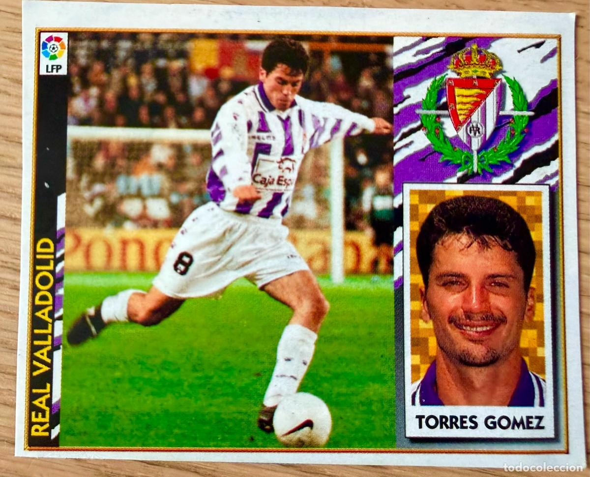Cromos de f&uacute;tbol: TORRES GOMEZ VALLADOLID 97 98 1997 1998 LIGA EDICIONES ESTE RECORTADO STICKER