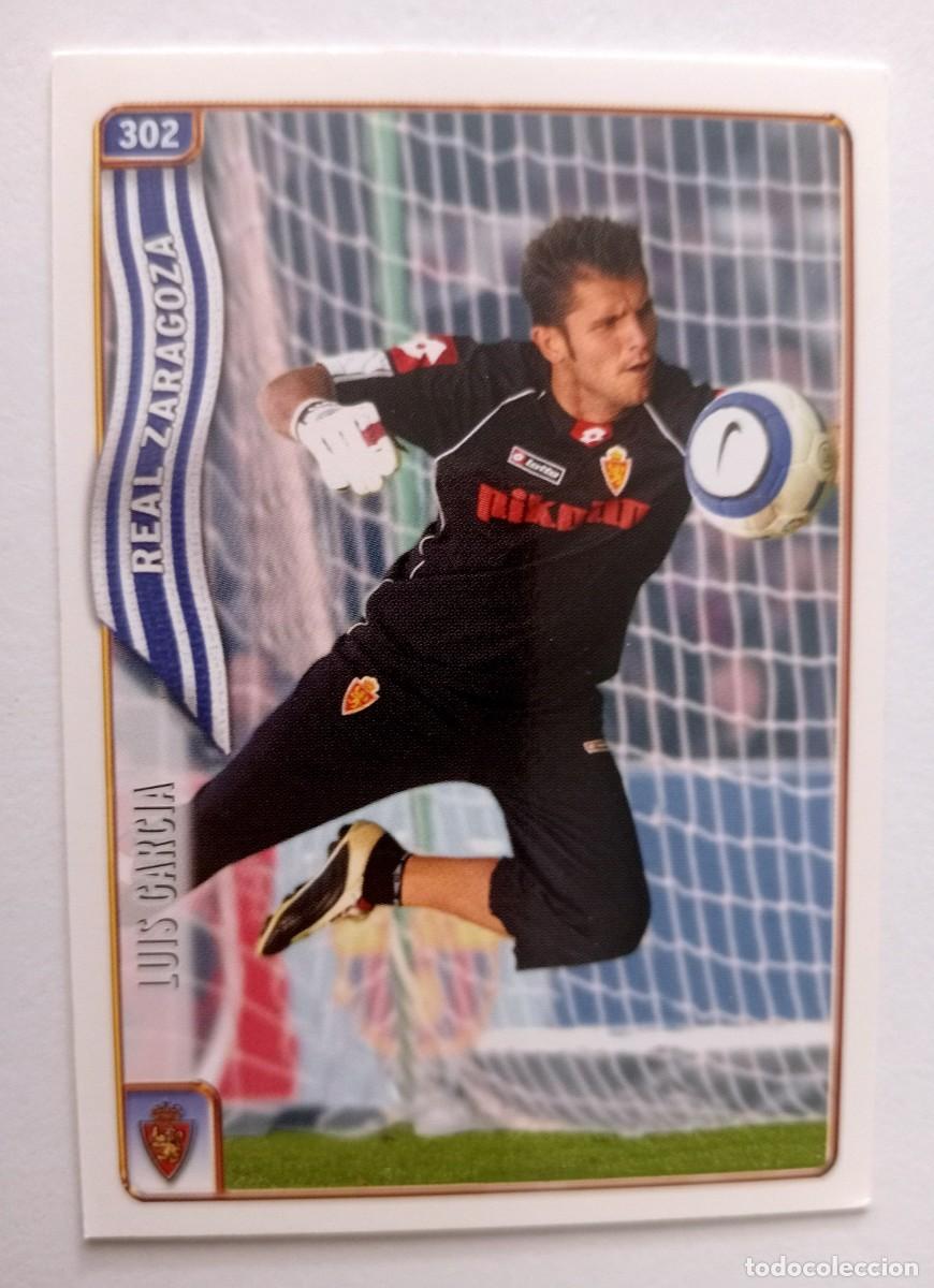 Cromos de f&uacute;tbol: CROMO FUTBOL REAL ZARAGOZA MUNDI CROMO 2004-2005: LUIS GARC&Iacute;A