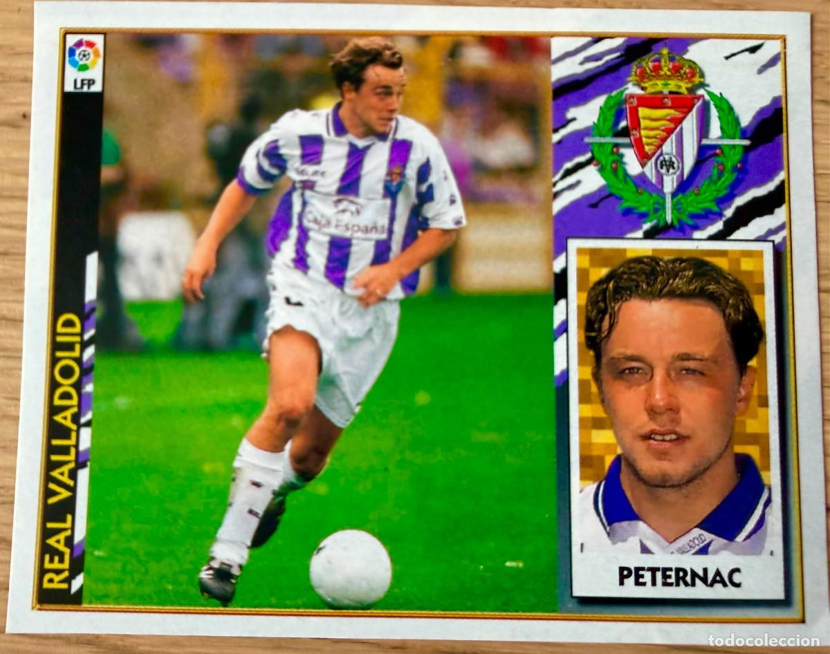 Cromos de f&uacute;tbol: PETERNAC VALLADOLID 97 98 1997 1998 LIGA EDICIONES ESTE RECORTADO STICKER
