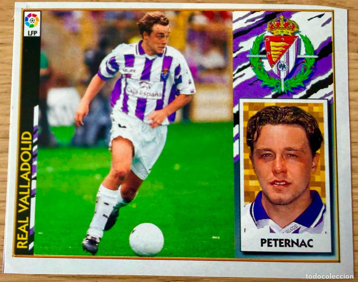 Cromos de f&uacute;tbol: PETERNAC VALLADOLID 97 98 1997 1998 LIGA EDICIONES ESTE RECORTADO STICKER