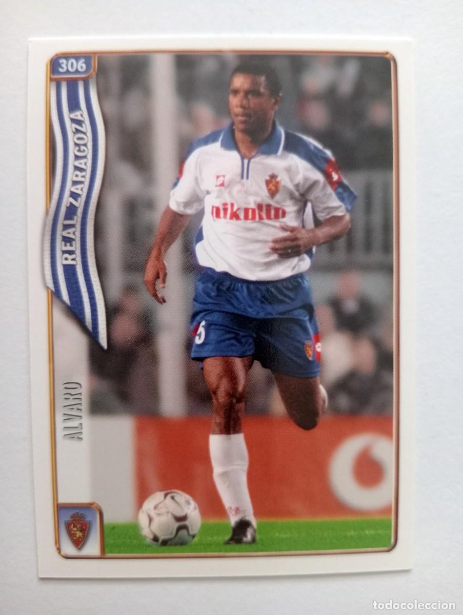 Cromos de f&uacute;tbol: CROMO FUTBOL REAL ZARAGOZA MUNDI CROMO 2004-2005: ALVARO