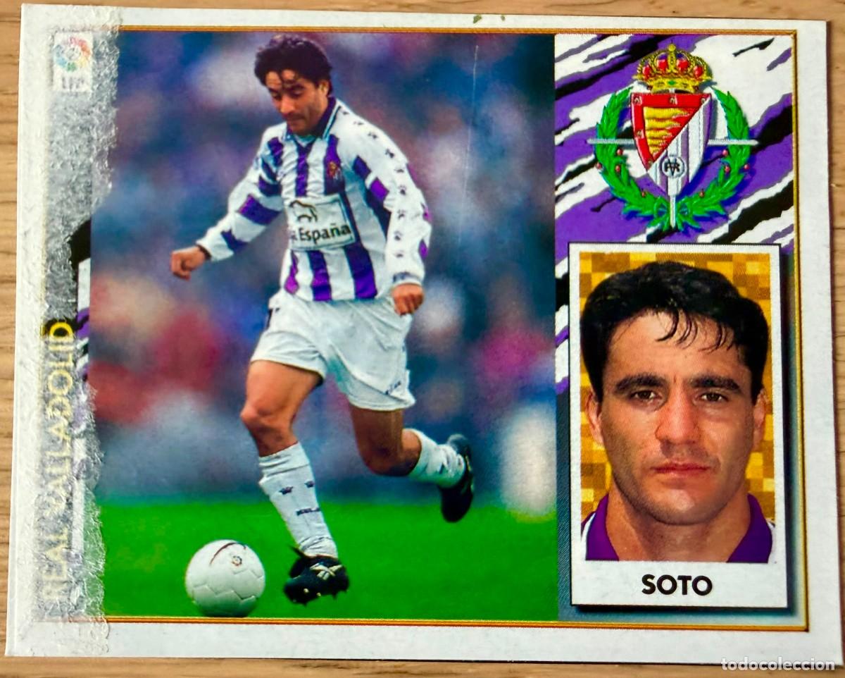 Cromos de f&uacute;tbol: SOTO VALLADOLID 97 98 1997 1998 LIGA EDICIONES ESTE RECORTADO STICKER