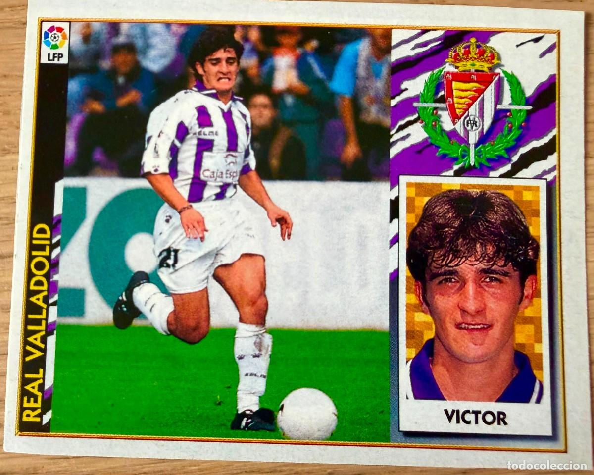 Cromos de f&uacute;tbol: VICTOR VALLADOLID 97 98 1997 1998 LIGA EDICIONES ESTE RECORTADO STICKER