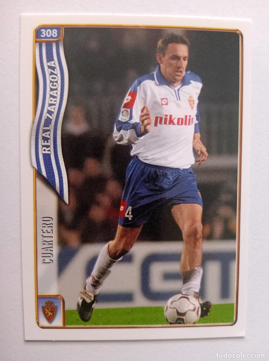 Cromos de f&uacute;tbol: CROMO FUTBOL REAL ZARAGOZA MUNDI CROMO 2004-2005: CUARTERO