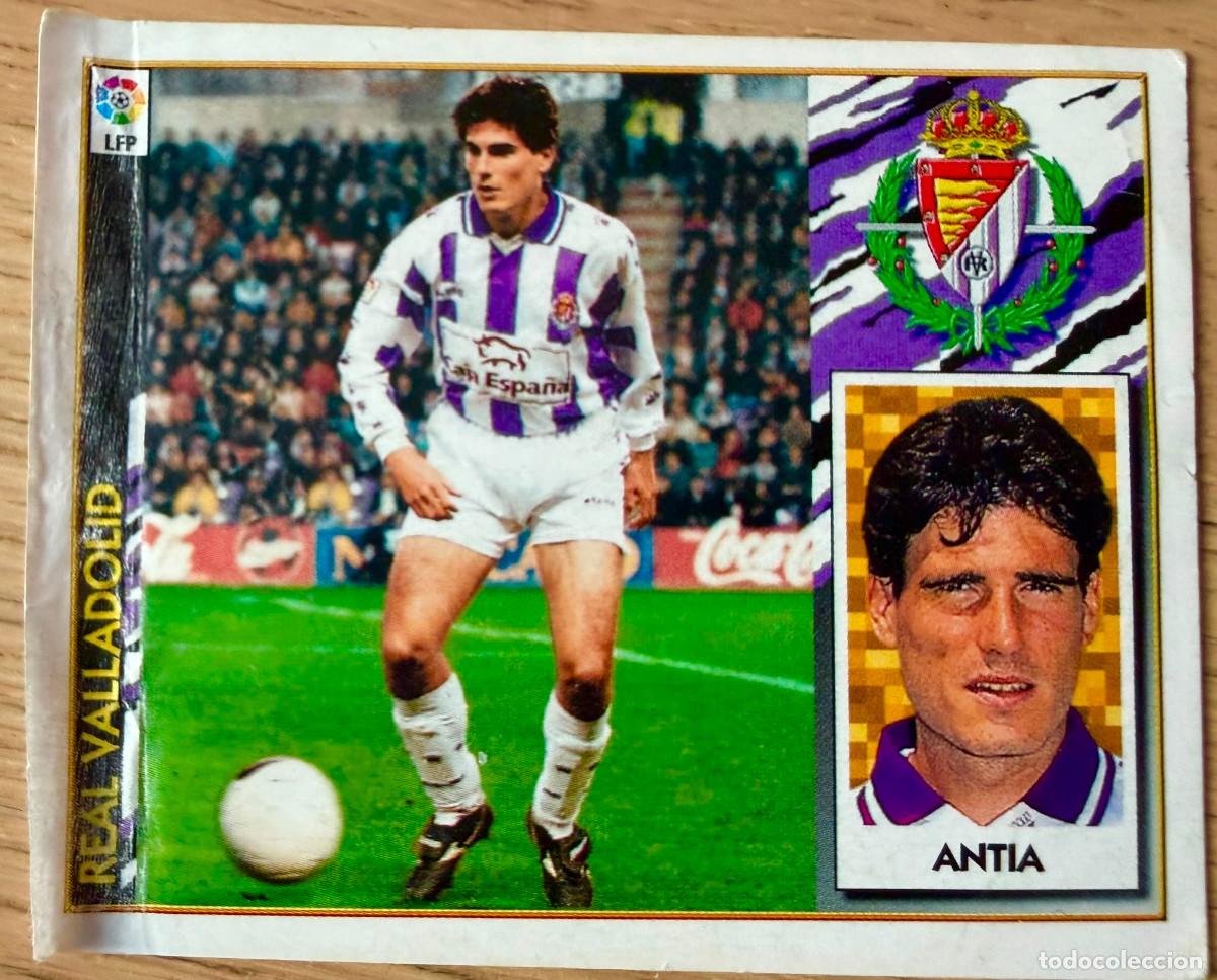Cromos de f&uacute;tbol: ANTIA VALLADOLID 97 98 1997 1998 LIGA EDICIONES ESTE RECORTADO STICKER