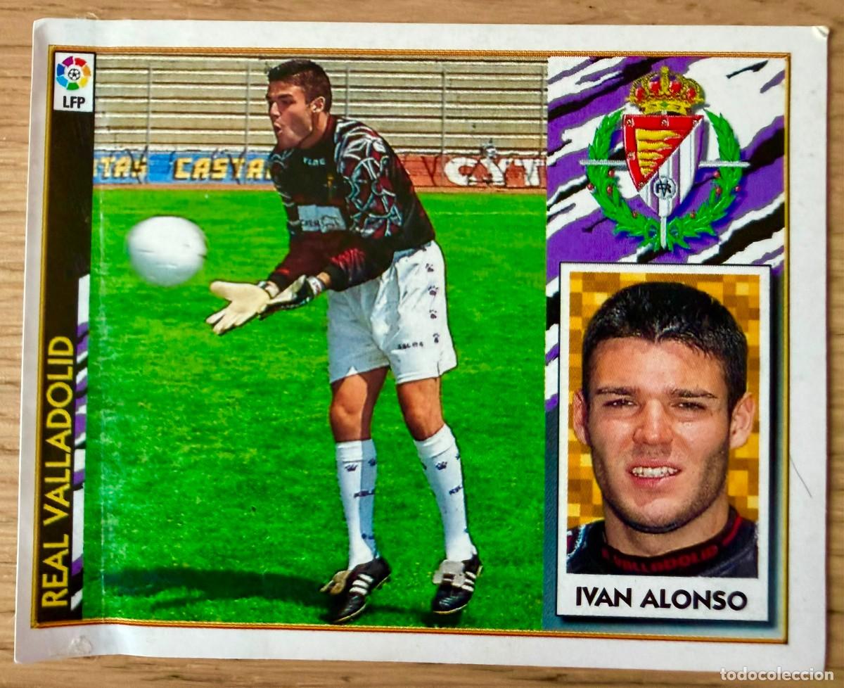 Cromos de f&uacute;tbol: IVAN ALONSO VALLADOLID 97 98 1997 1998 LIGA EDICIONES ESTE VENTANILLA STICKER