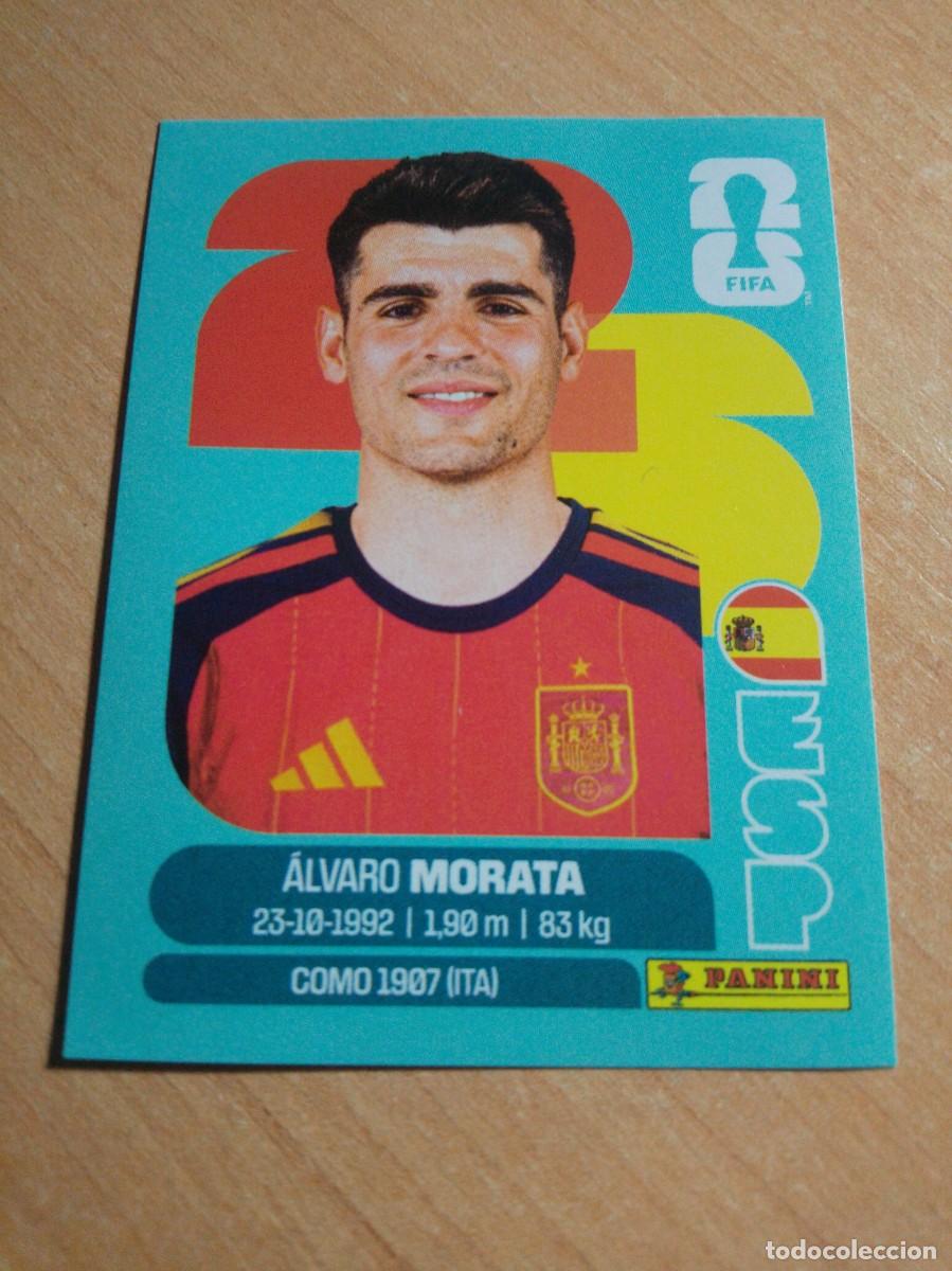Cromos de f&uacute;tbol: ESP 19 MORATA ESPA&Ntilde;A MUNDIAL FIFA WORLD CUP 2026 26 PANINI STICKERS NUEVO