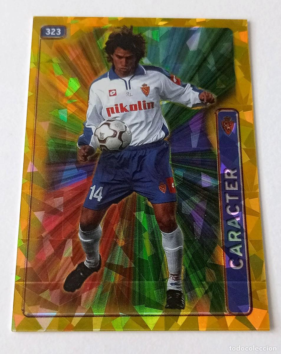 Cromos de f&uacute;tbol: CROMO FUTBOL REAL ZARAGOZA MUNDI CROMO 2004-2005: PONZIO CARACTER