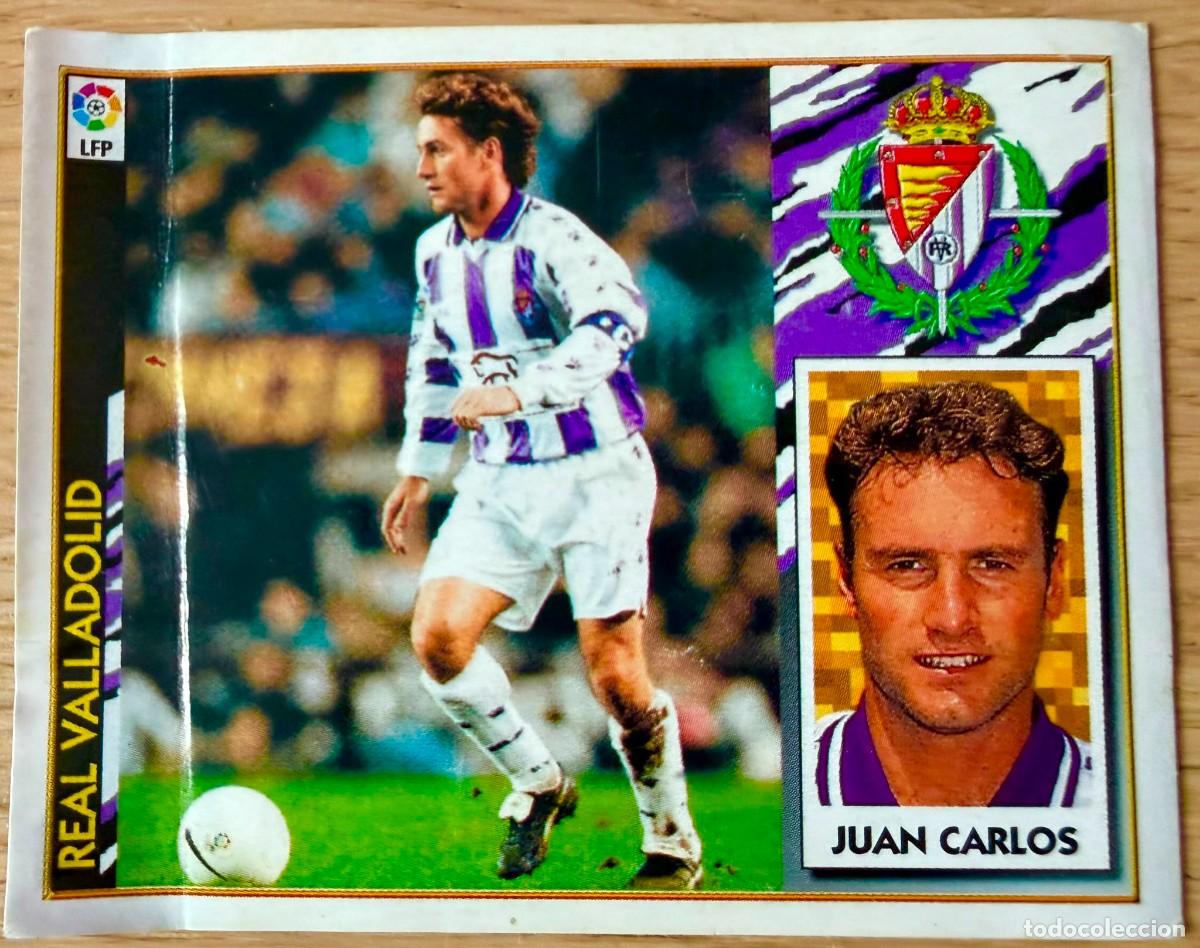Figurine di Calcio: JUAN CARLOS VALLADOLID 97 98 1997 1998 LIGA EDICIONES ESTE VENTANILLA STICKER