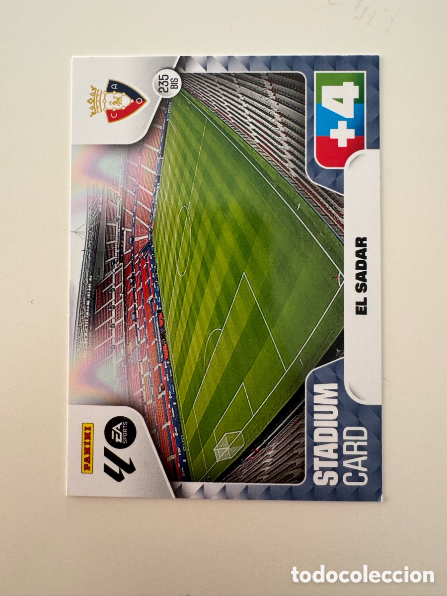 Figurine di Calcio: PANINI ADRENALYN XL LIGA 2025-2026 25-26 &ndash; ESTADIO &ndash; El Sadar N&ordm; 235 BIS