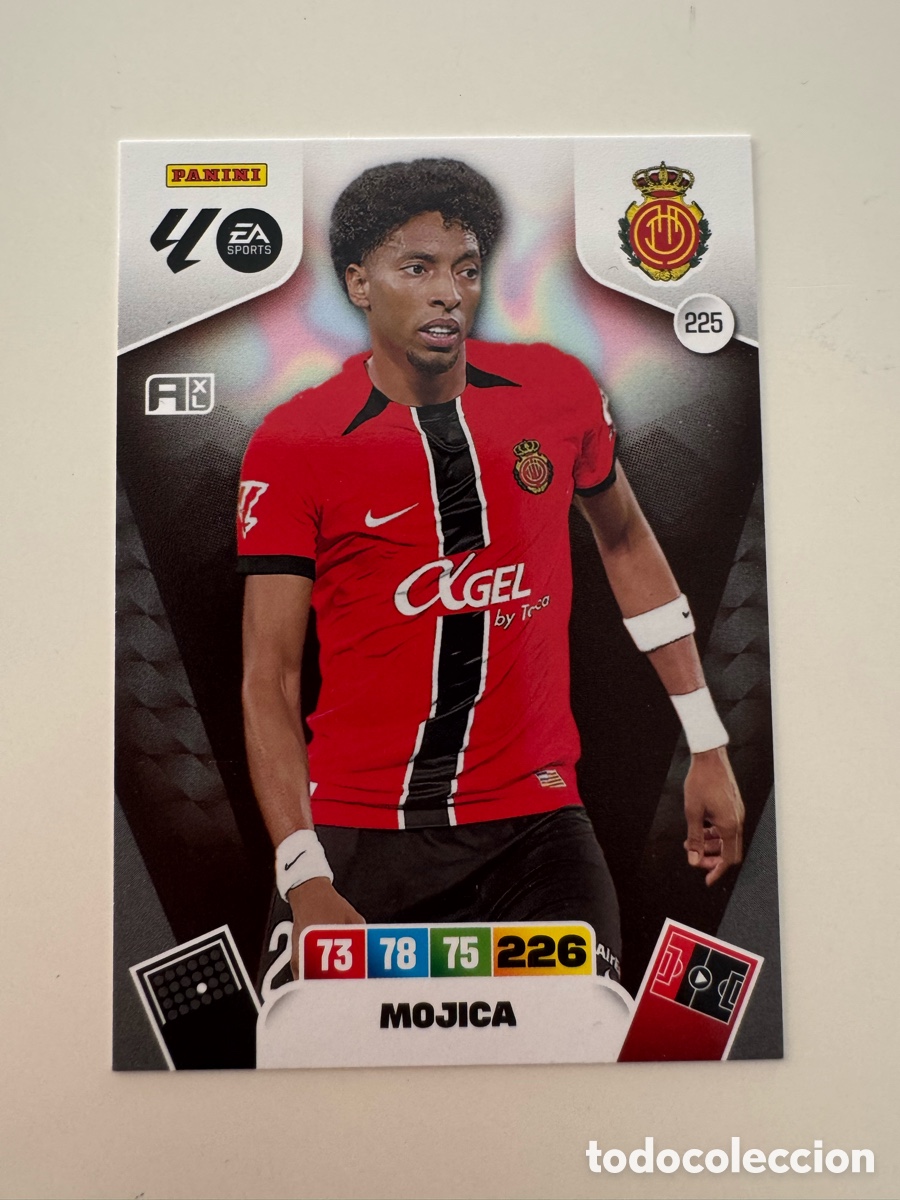 Cromos de f&uacute;tbol: PANINI ADRENALYN XL LIGA 2025-2026 25-26 &ndash; Johan Mojica RCD Mallorca N&ordm; 225