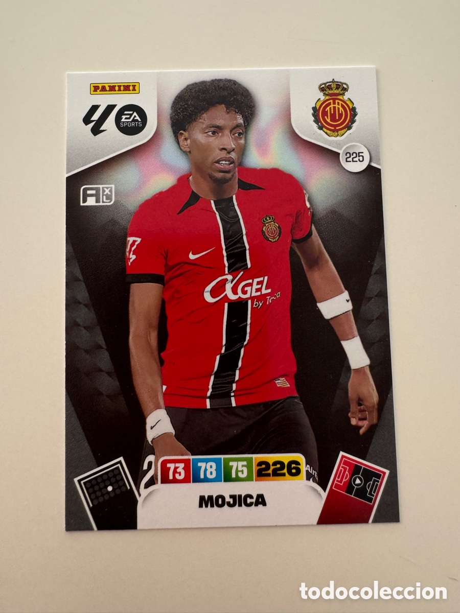 Cromos de f&uacute;tbol: PANINI ADRENALYN XL LIGA 2025-2026 25-26 &ndash; Johan Mojica RCD Mallorca N&ordm; 225