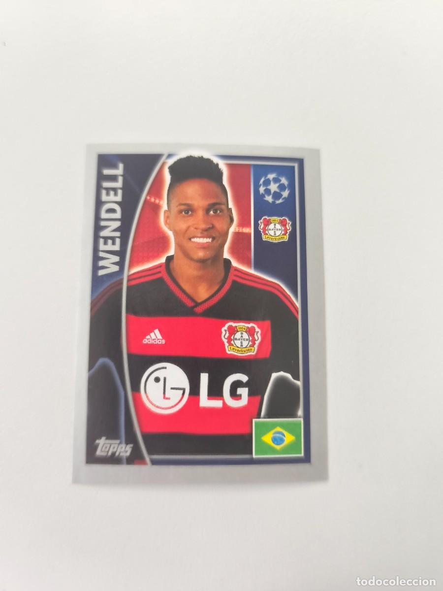 Cromos de f&uacute;tbol: STICKERS CHAMPIONS LEAGUE 16 17 2016 2017 TOPPS WENDELL LEVERKUSEN 322 CJU
