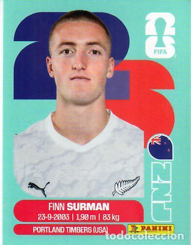 Cromos de f&uacute;tbol: CROMO PANINI MUNDIAL WORLD CUP 2026 - NZL9 NZL 9 - SURMAN - NUEVA ZELANDA
