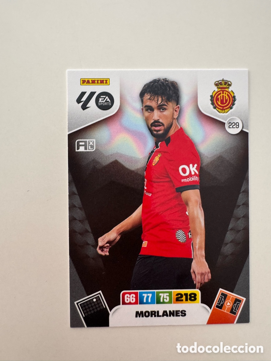 Cromos de f&uacute;tbol: PANINI ADRENALYN XL LIGA 2025-2026 25-26 &ndash; Manu Morlanes RCD Mallorca N&ordm; 229