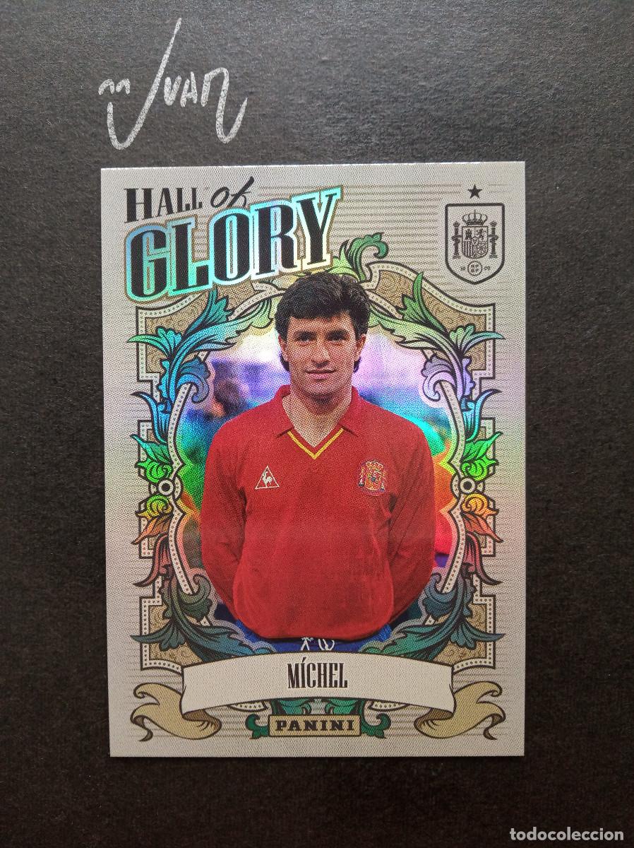 Cromos de f&uacute;tbol: HG 12 HALL GLORY MICHEL ESPA&Ntilde;A REAL MADRID ⚽ PANINI &reg; TRIBUTO SELECCION ESPA&Ntilde;OLA 2026 MUNDIAL 2010