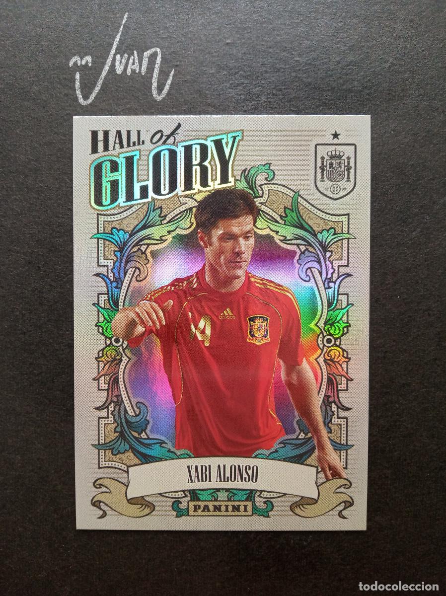 Cromos de f&uacute;tbol: 21 HALL GLORY XABI ALONSO ESPA&Ntilde;A REAL MADRID ⚽ PANINI &reg; TRIBUTO SELECCION ESPA&Ntilde;OLA 2026 MUNDIAL 2010