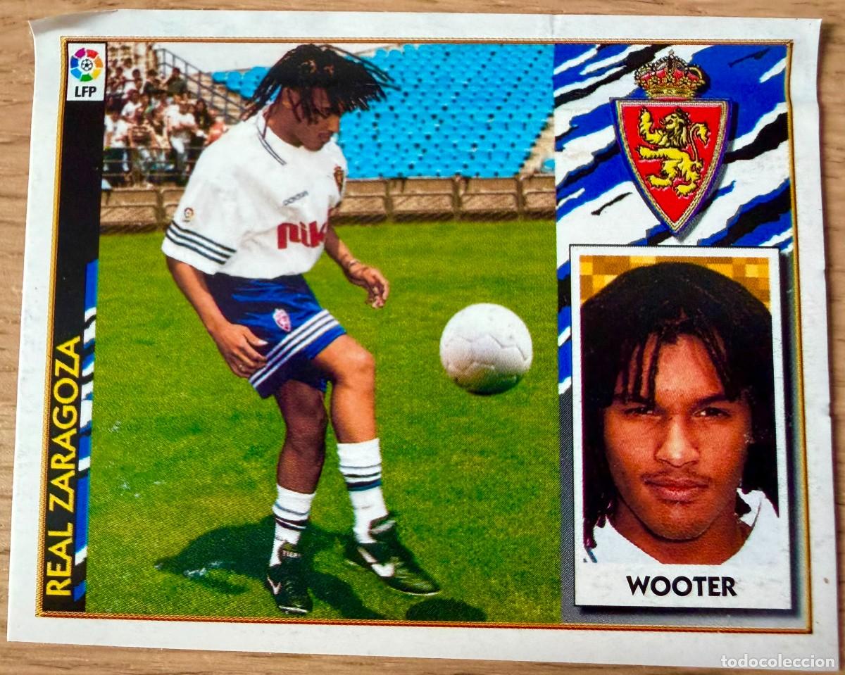 Cromos de f&uacute;tbol: WOOTER COLOCA REAL ZARAGOZA 97 98 1997 1998 LIGA EDICIONES ESTE VENTANILLA STICKER
