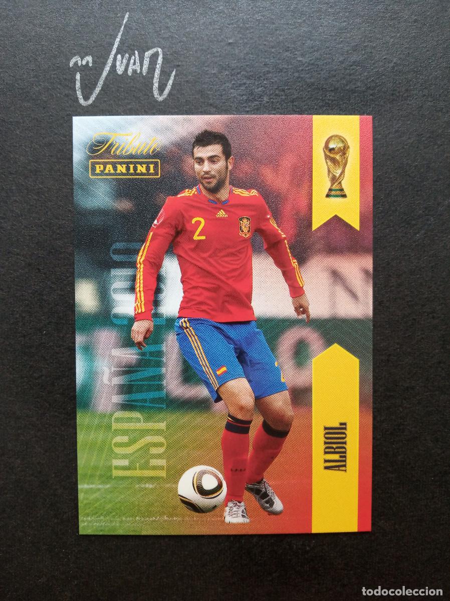 Figurine di Calcio: N&ordm; 2 RAUL ALBIOL ESPA&Ntilde;A REAL MADRID ⚽ PANINI &reg; TRIBUTO SELECCION ESPA&Ntilde;OLA 2026 MUNDIAL 2010 NUEVO