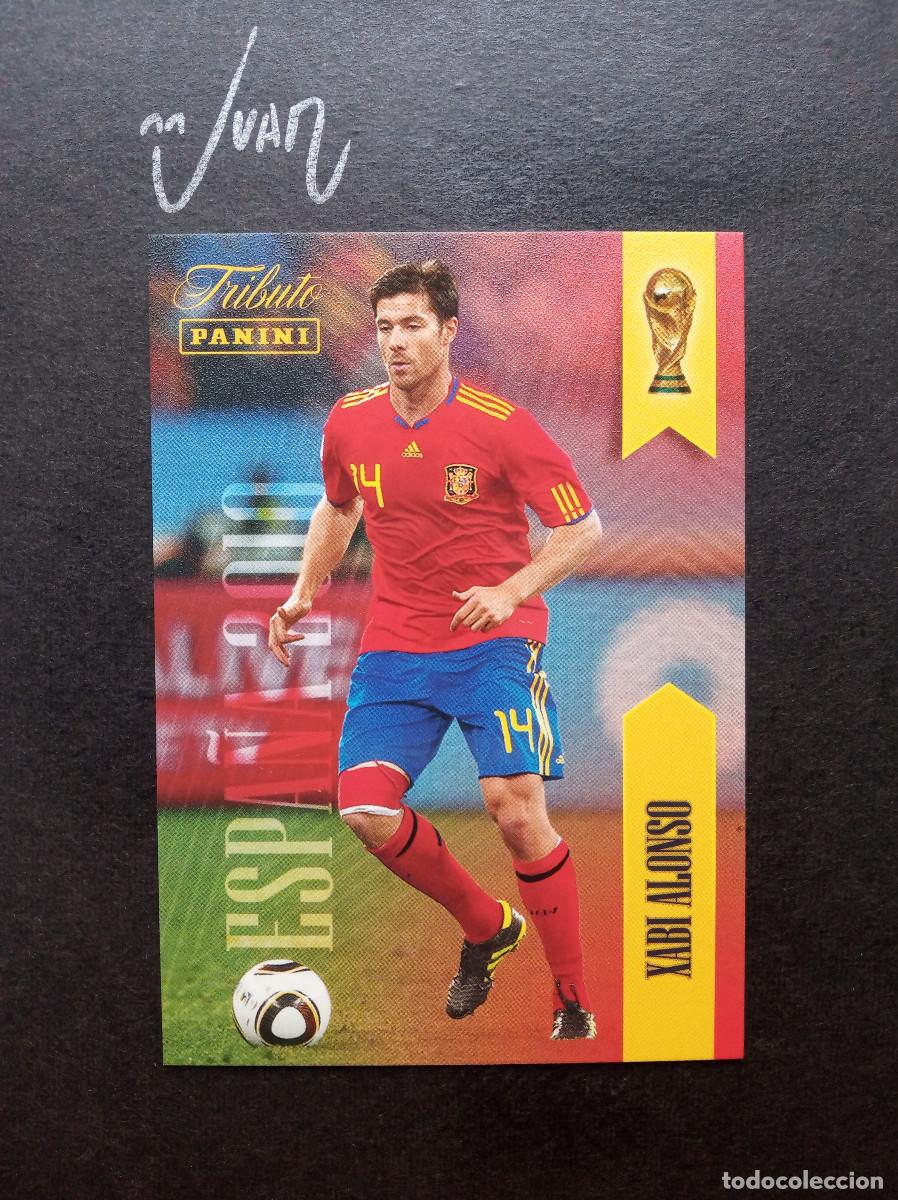 Figurine di Calcio: N&ordm; 14 XABI ALONSO ESPA&Ntilde;A REAL MADRID ⚽ PANINI &reg; TRIBUTO SELECCION ESPA&Ntilde;OLA 2026 MUNDIAL 2010 NUEVO