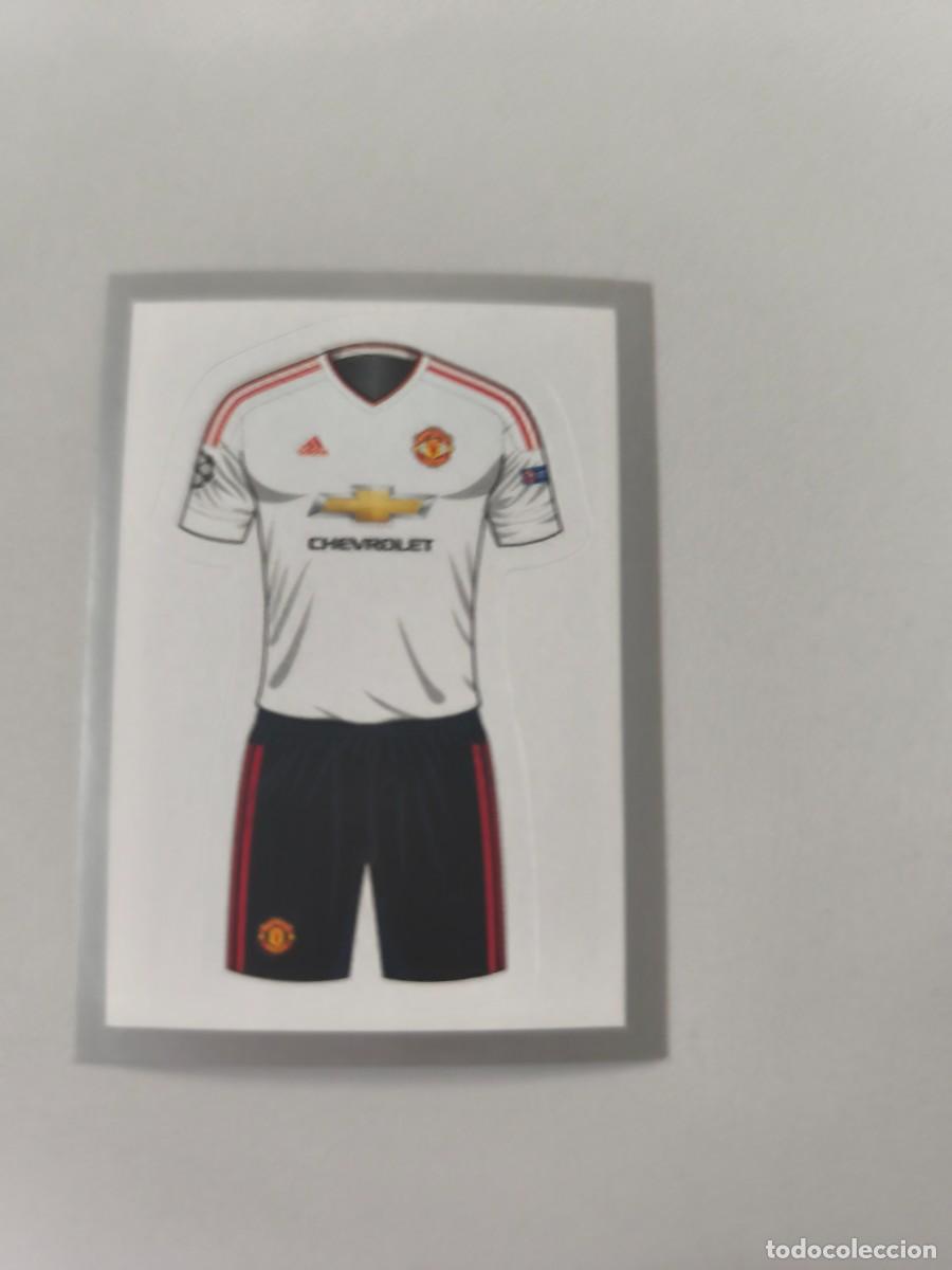 Cromos de f&uacute;tbol: STICKERS CHAMPIONS LEAGUE 16 17 2016 2017 UNIFORME MANCHESTER UNITED 81 CJU