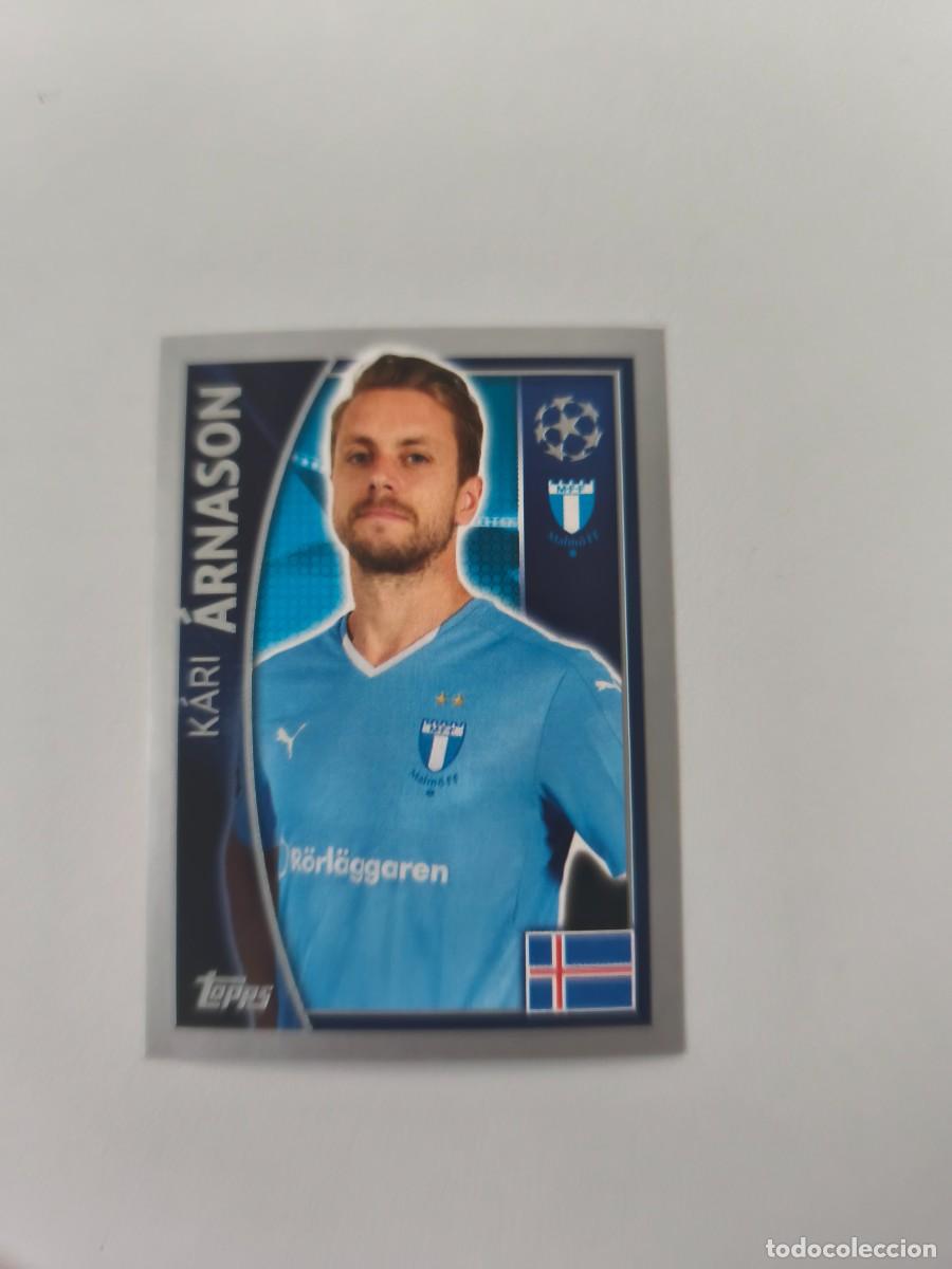 Cromos de f&uacute;tbol: STICKERS CHAMPIONS LEAGUE 16 17 2016 2017 KARI ARNASON MALMO FF 66 CJU